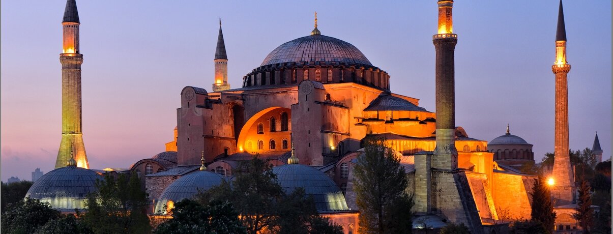 Константинополь (Стамбул). Собор Святої Софії (нині музей)