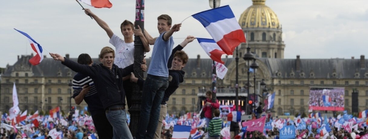 Франція. Протести проти гомосексуальних законопроектів Олланда