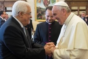 Папа Франциск назвал лидера палестинцев «ангелом мира»