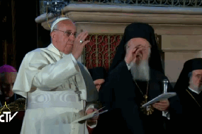 Чому патріарх Варфоломій молиться з Папою римським?