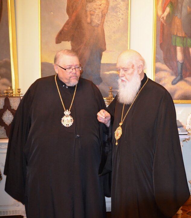 Патріарх Філарет зустрівся з митрополитом Юрієм (Каліщуком) 