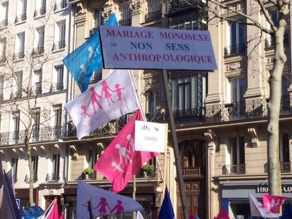 Франція-Париж; 2 лютого 2014 року; Протести